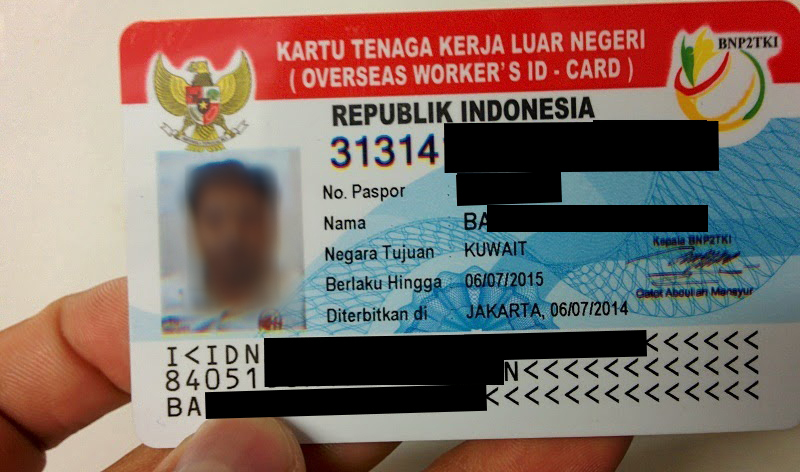 cara cek ID TKI